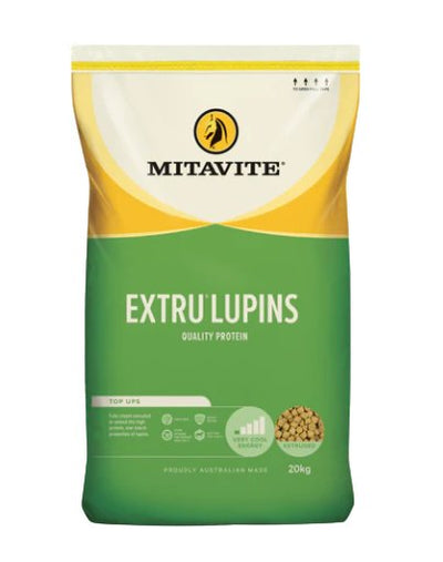 Mitavite Extru Lupins 20kg - Woonona Petfood & Produce
