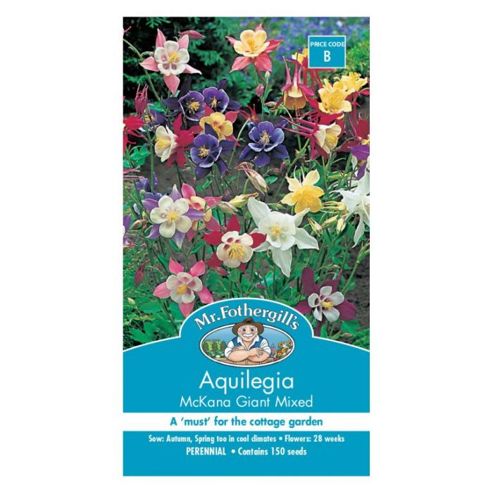 Mr Fothergills Aquilegia Mckana Giant - Woonona Petfood & Produce