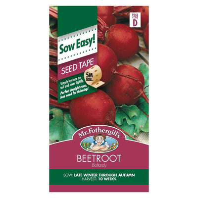 Mr Fothergills Beetroot Boltardy Seed Tape - Woonona Petfood & Produce