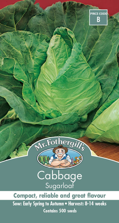 Mr Fothergills Cabbage Sugarloaf - Woonona Petfood & Produce
