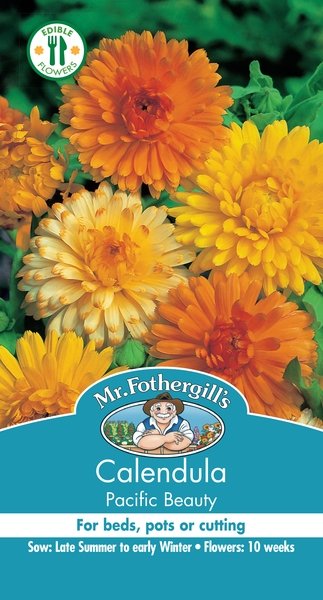 Mr Fothergills Calendula Pacific Beauty Mixed - Woonona Petfood & Produce