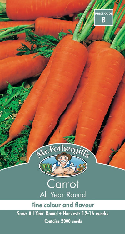 Mr Fothergills Carrot All Year Round - Woonona Petfood & Produce