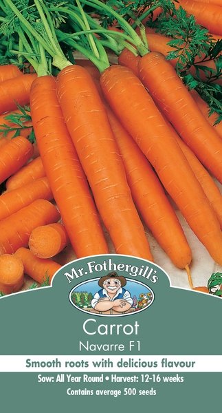 Mr Fothergills Carrot Navarre F1 - Woonona Petfood & Produce