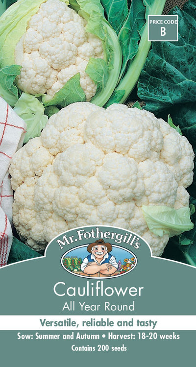 Mr Fothergills Cauliflower All Year - Woonona Petfood & Produce