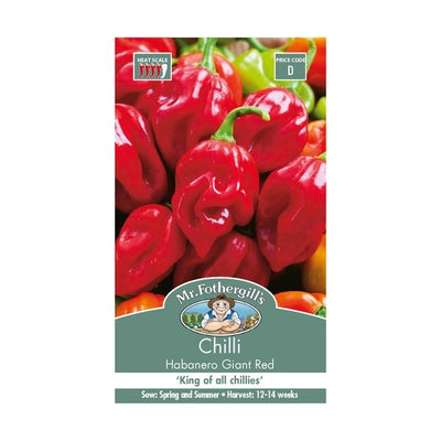 Mr Fothergills Chilli Habanero Giant Red - Woonona Petfood & Produce