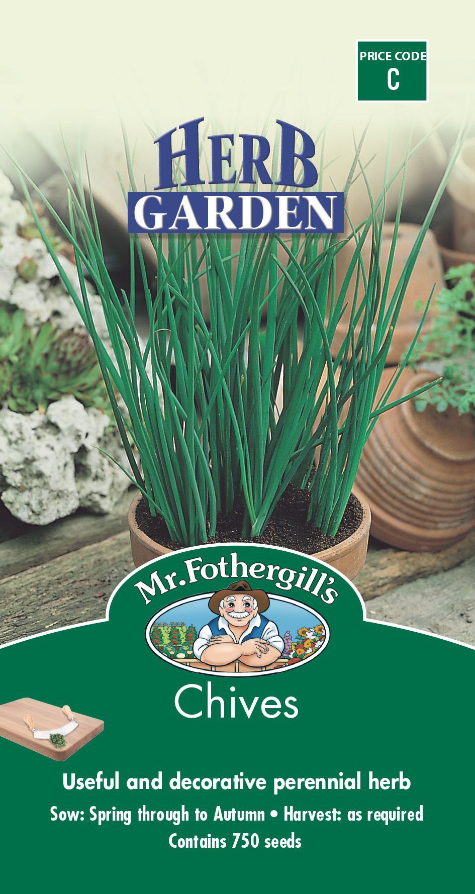 Mr Fothergills Chives - Woonona Petfood & Produce