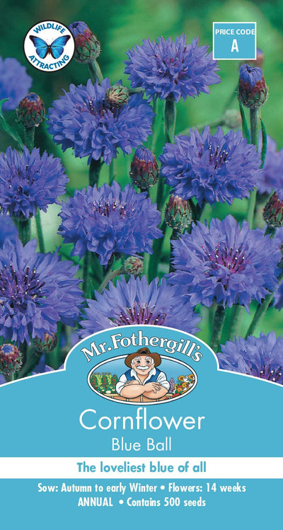Mr Fothergills Cornflower Blue Ball - Woonona Petfood & Produce