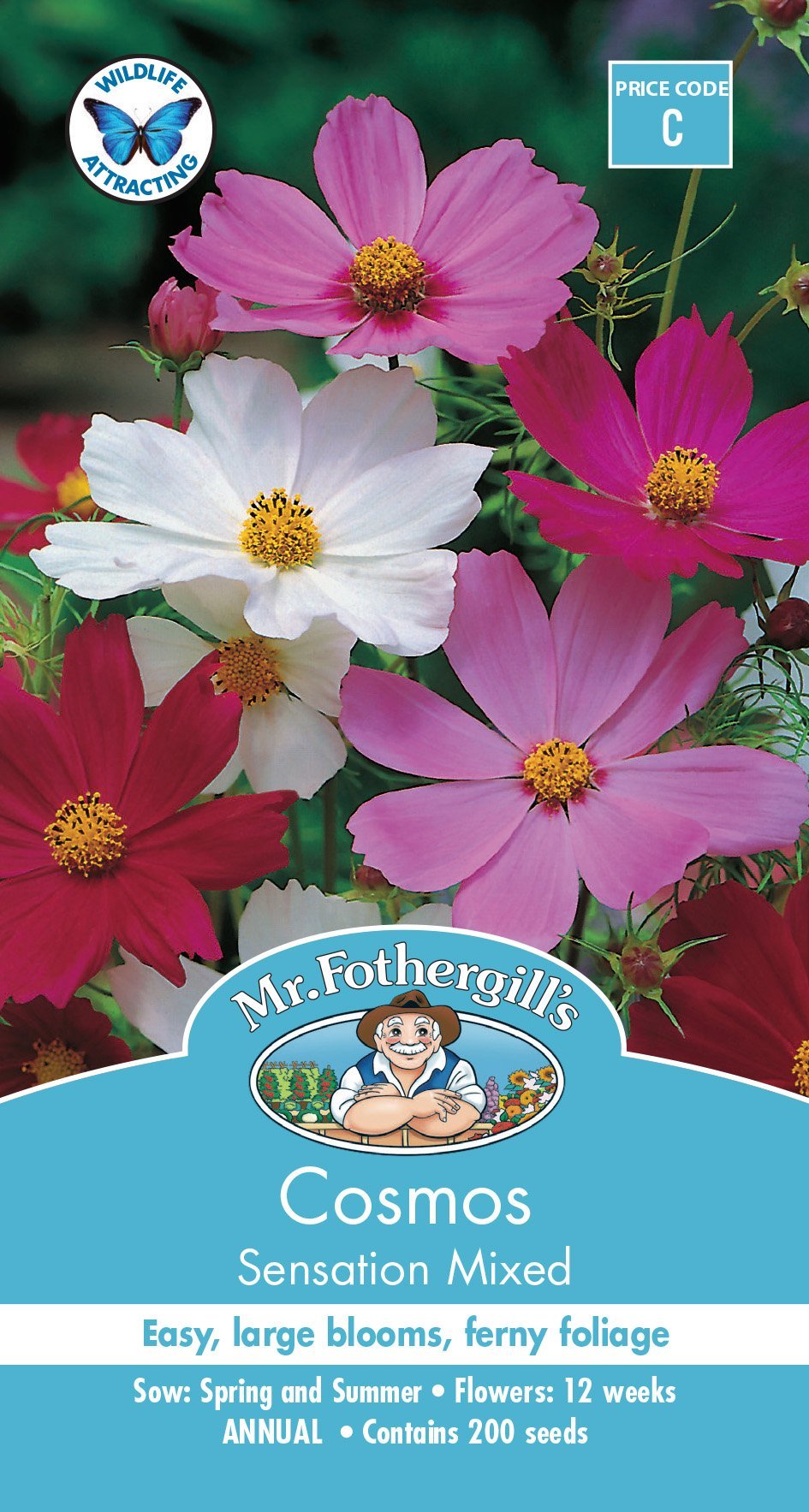 Mr Fothergills Cosmos Sensation MIxed - Woonona Petfood & Produce