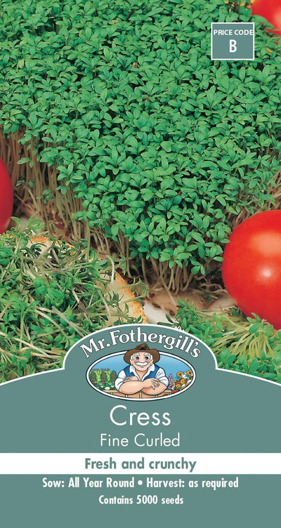 Mr Fothergills Cress Fine Curled - Woonona Petfood & Produce