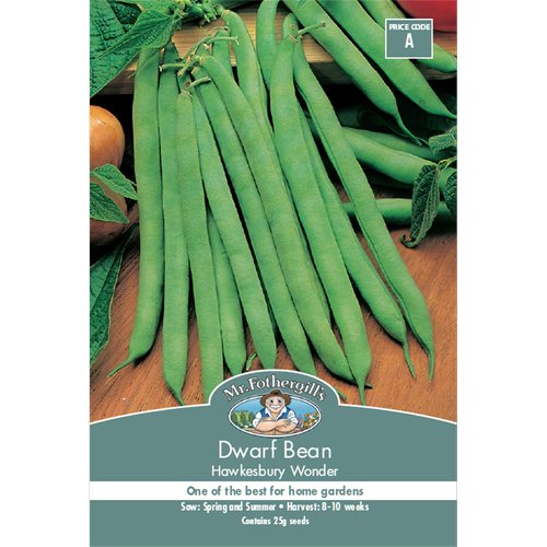 Mr Fothergills Dwarf Bean Hawkesbury Wonder - Woonona Petfood & Produce