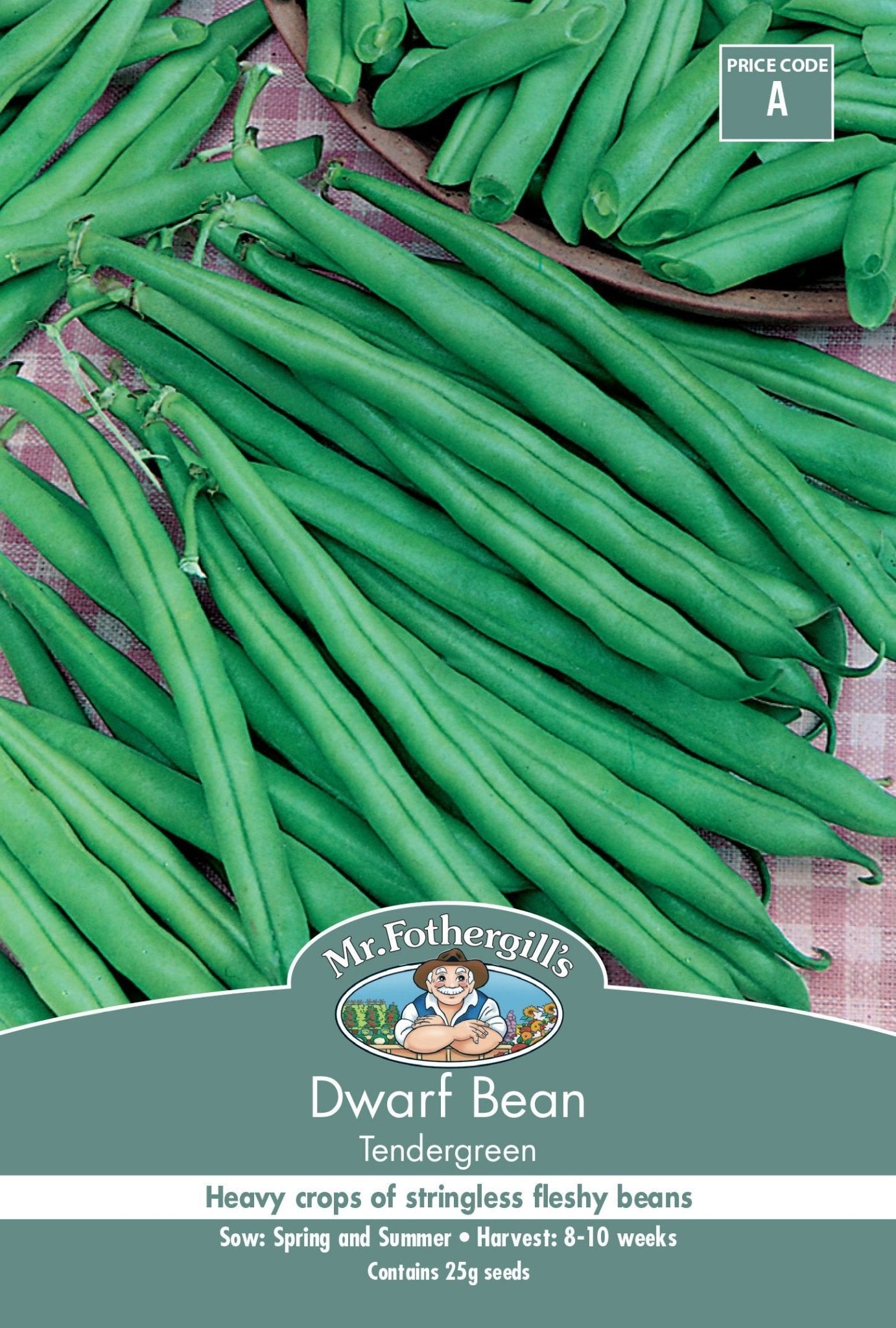 Mr Fothergills Dwarf Bean Tendergreen - Woonona Petfood & Produce