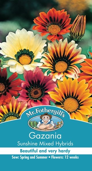 Mr Fothergills Gazania Sunshine Mixed Hybrids - Woonona Petfood & Produce