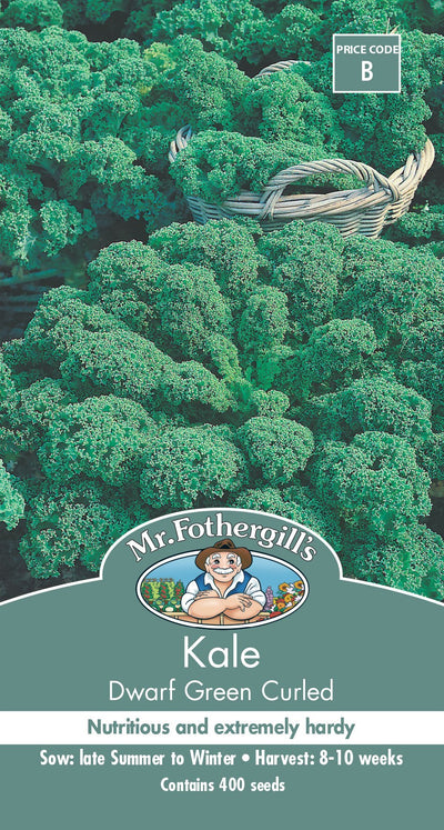 Mr Fothergills Kale Dwaf Green Curled - Woonona Petfood & Produce