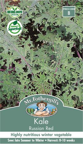 Mr Fothergills Kale Russian Red - Woonona Petfood & Produce