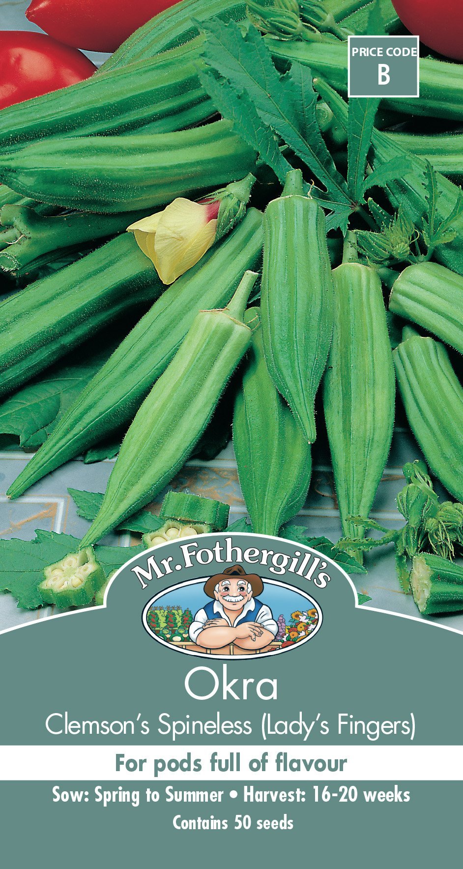 Mr Fothergills Okra - Woonona Petfood & Produce