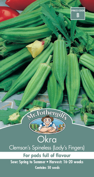 Mr Fothergills Okra - Woonona Petfood & Produce