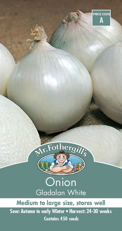 Mr Fothergills Onion Gladalan White - Woonona Petfood & Produce