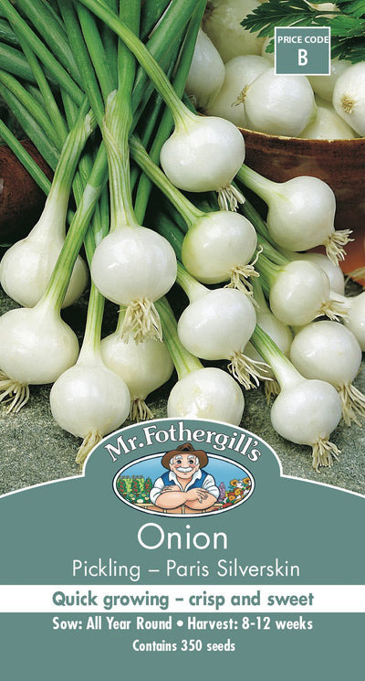 Mr Fothergills Onion Paris Silverskin - Woonona Petfood & Produce