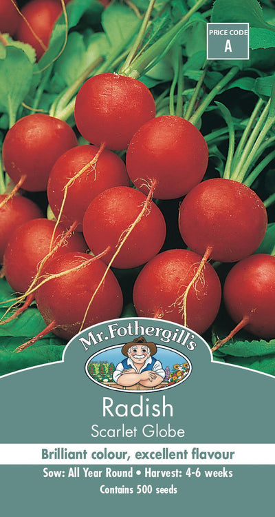 Mr Fothergills Radish Scarlet Globe - Woonona Petfood & Produce