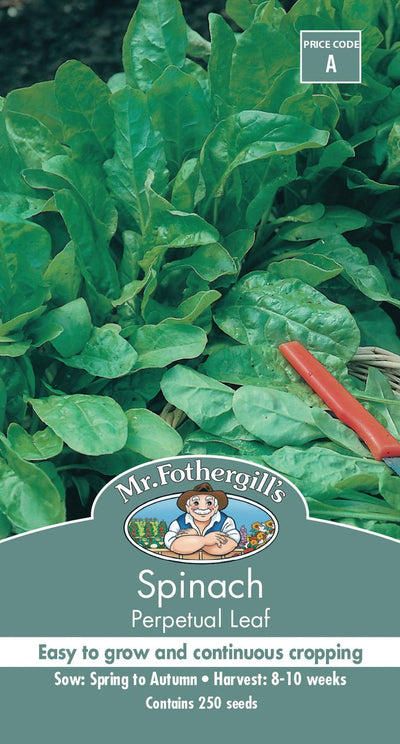 Mr Fothergills Spinach Perpetual Leaf - Woonona Petfood & Produce
