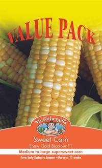 Mr Fothergills Sweet Corn Snow Gold Value