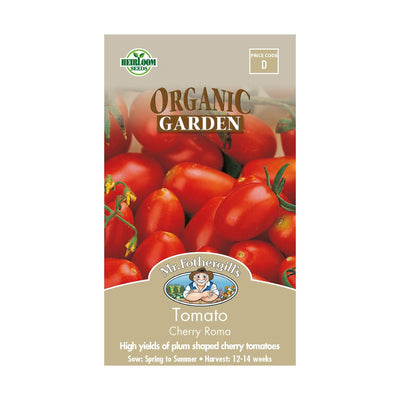 Mr Fothergills Tomato Cherry Roma Organic - Woonona Petfood & Produce