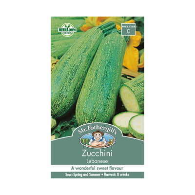 Mr Fothergills Zucchini Lebanese - Woonona Petfood & Produce