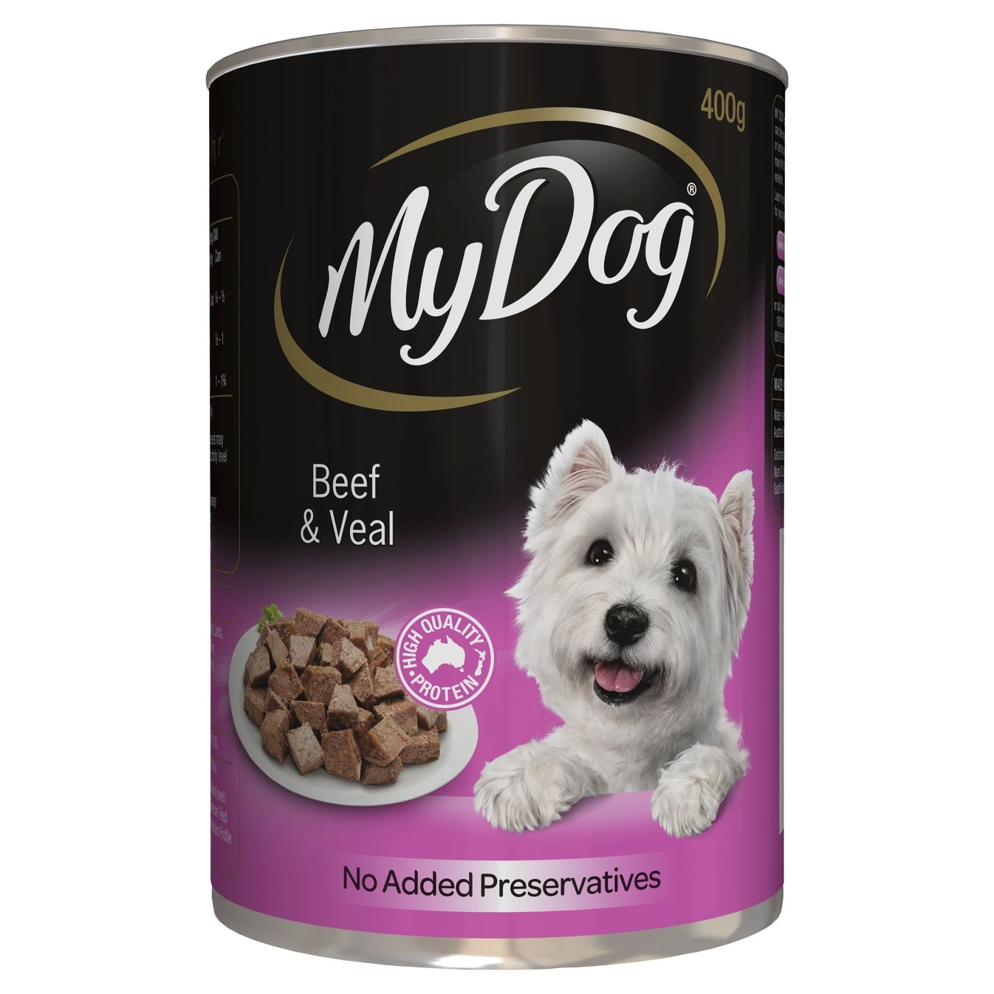 My Dog 400g Beef Veal - Woonona Petfood & Produce