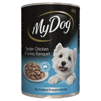 My Dog 400g Chick & Turkey - Woonona Petfood & Produce
