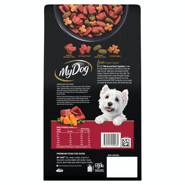 My Dog Dry Dog Food Beef 1.5kg - Woonona Petfood & Produce