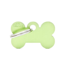 My Friends Pet Tag Basic Bone Lime - Woonona Petfood & Produce