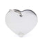 My Friends Pet Tag Basic Heart Chrome - Woonona Petfood & Produce