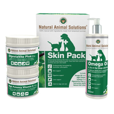 Natural Animal Solution Skin Pack - Woonona Petfood & Produce