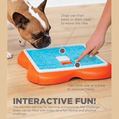 Nina Ottosson Challenge Slider Treat Dispenser for Dogs - Woonona Petfood & Produce