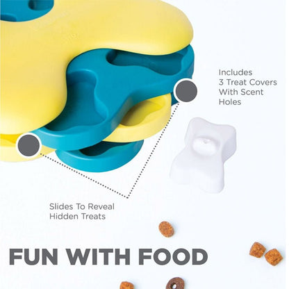 Nina Ottosson Tornado Blue Treat Dispenser for Dogs - Woonona Petfood & Produce