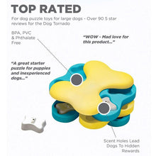 Nina Ottosson Tornado Blue Treat Dispenser for Dogs - Woonona Petfood & Produce