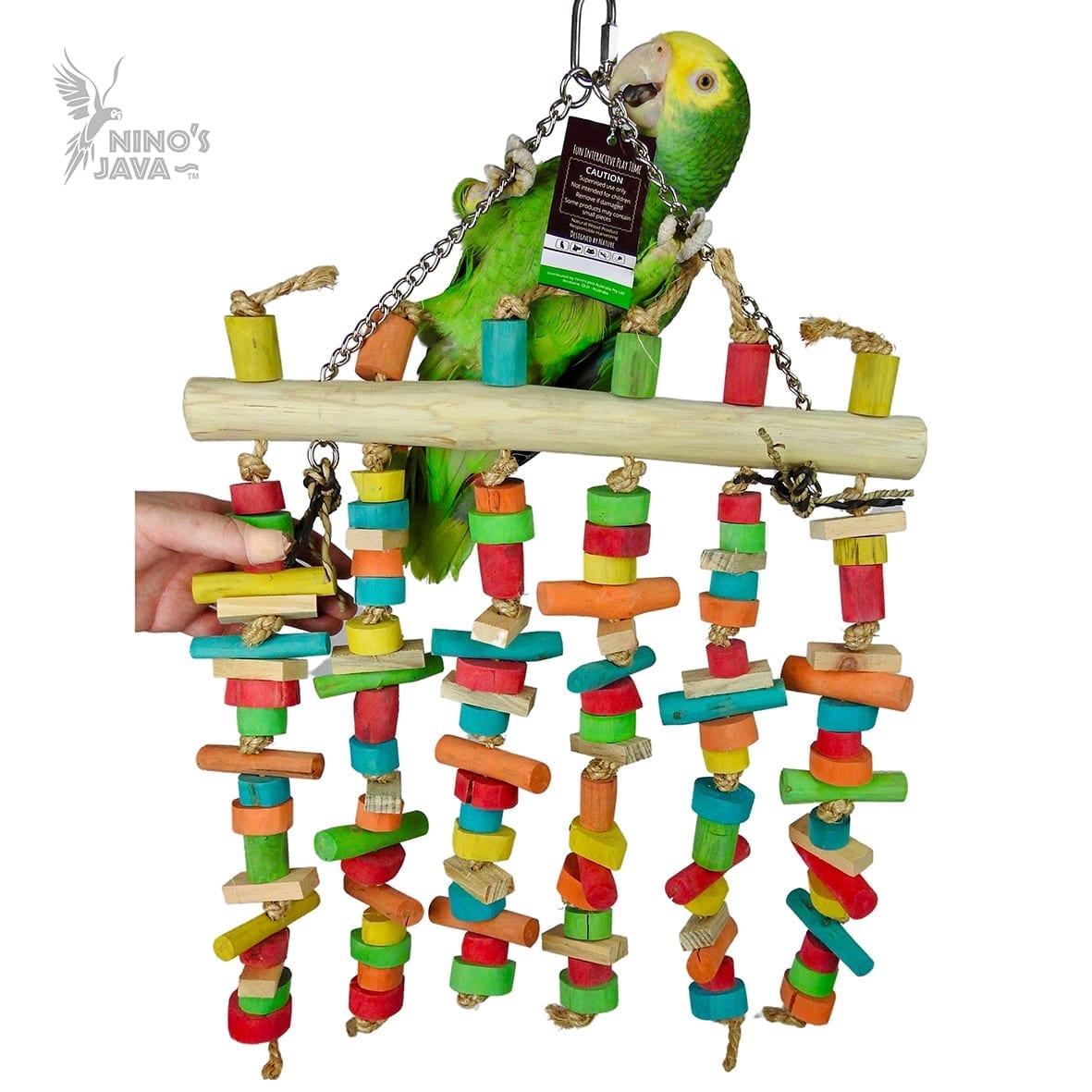 Ninos Java Bird Toy Abacus – Woonona Petfoods