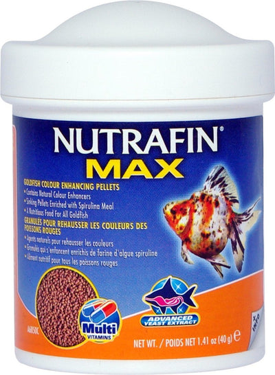 Nutrafin Max Goldfish Colour Pellets 40g - Woonona Petfood & Produce