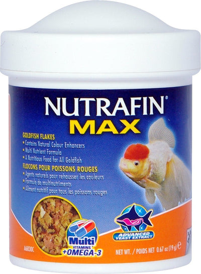 Nutrafin Max Goldfish Flakes19g - Woonona Petfood & Produce