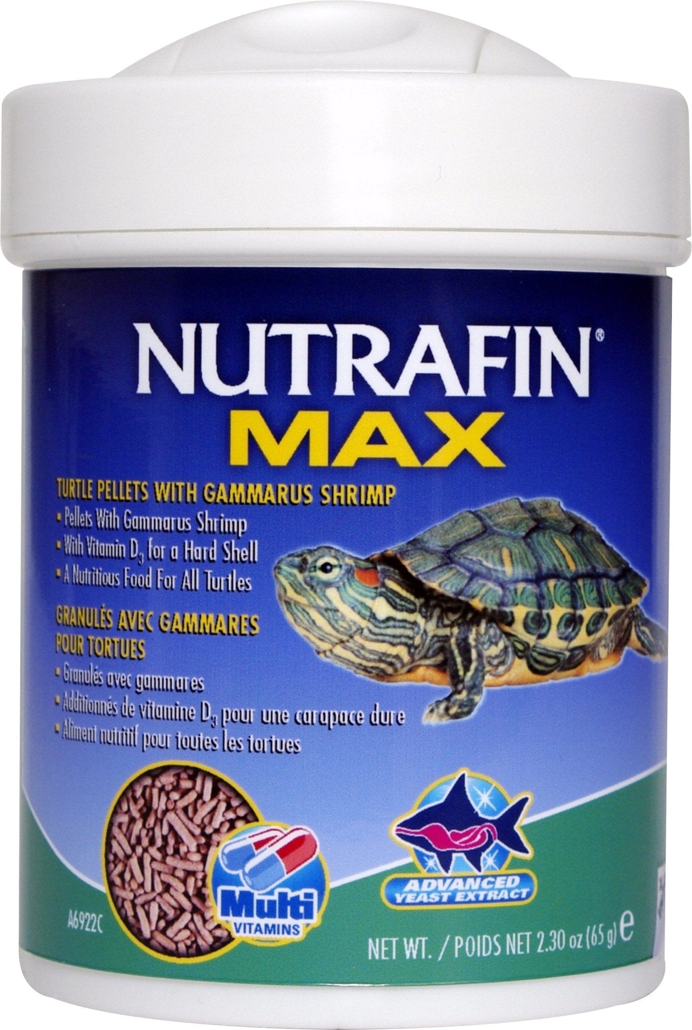 Nourriture pour tortues avec gammares - Nutrafin Max