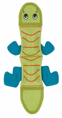 Outward Hound Fire Biterz Lizzard 2 Squeakers Green - Woonona Petfood & Produce