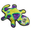 Outward Hound Invincible Gecko Green/Purple 2 Sequeakers - Woonona Petfood & Produce