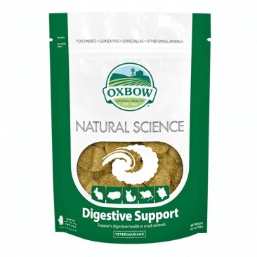 Oxbow Natural Science Digestive Support for Small Animas 60 Chews - Woonona Petfood & Produce