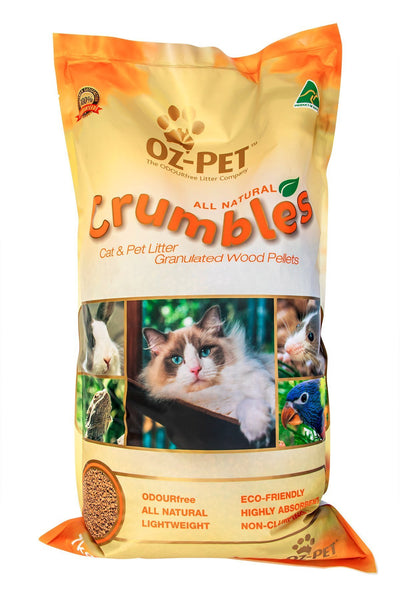 Oz Pet Crumbles Cat & Pet Litter 7kg - Woonona Petfood & Produce