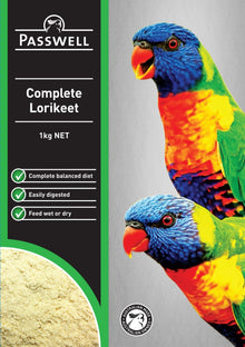 Passwell Complete Lorikeet Diet - Woonona Petfood & Produce
