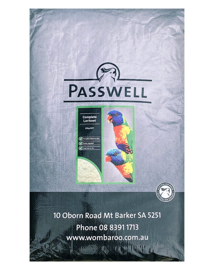 Passwell Complete Lorikeet Diet - Woonona Petfood & Produce