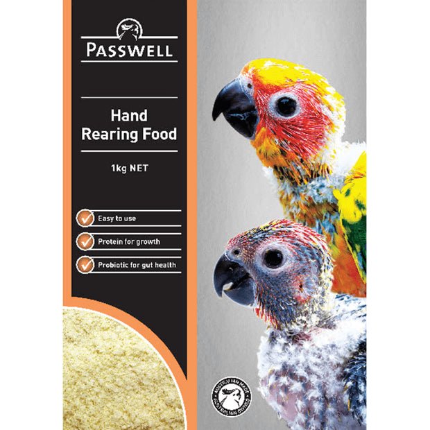 Passwell Hand Rearing Food 1kg - Woonona Petfood & Produce