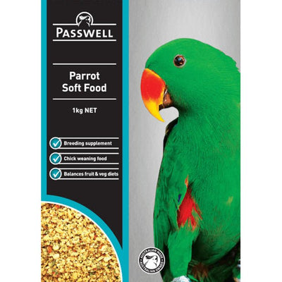Passwell Parrot Soft Food 1kg - Woonona Petfood & Produce