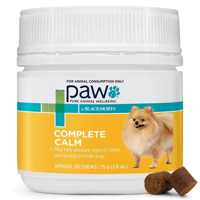 Paw Complete Calm Chews for Small Dogs 75g - Woonona Petfood & Produce