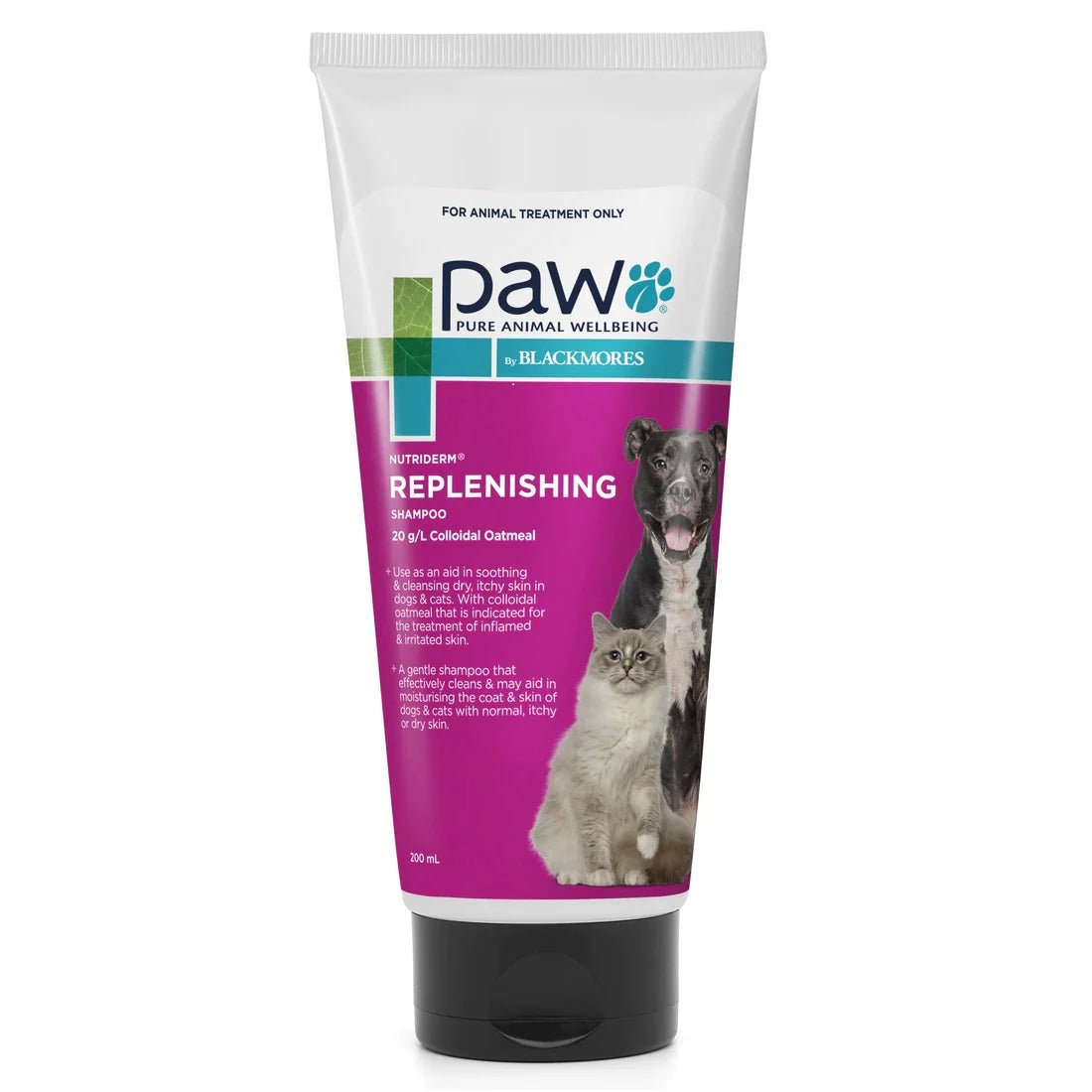 Paw Nutriderm Shampoo 200ml - Woonona Petfood & Produce